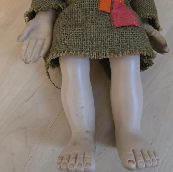 RARE 1965 vintage Hasbro Little Miss No Name Doll with Box - Picture 5 of 13